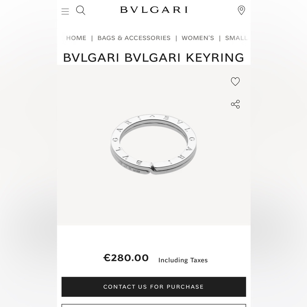 Bulgari - BVLGARI Key Ring